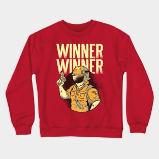 Winner Winner Graphic Tee Crewneck Sweatshirt